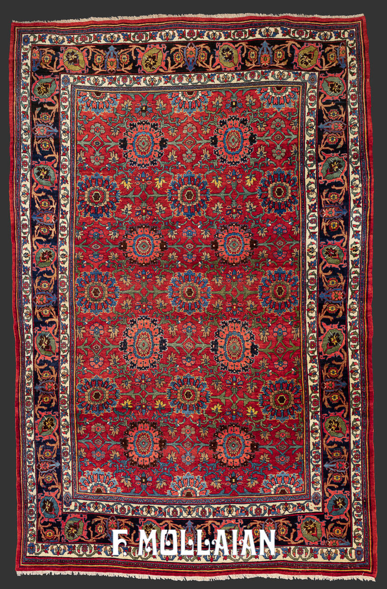 Bidjar Rug Red Color n°:614799